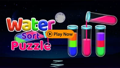 Color Water Sort 3D - العاب ألغاز فرز الألوان والمياه